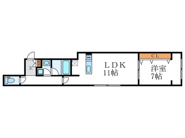 仮）本上新明町マンションの物件間取画像